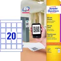 Produktbild: AVERY Zweckform QR Code Etiketten, 45 x 45 mm, quadratisch