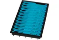 Produktbild: Fox Matrix Angelkoffer Fox Matrix Pole Winder Tray Loaded + 12 Winders 13cm - Aufwickler