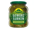 Produktbild: Kühne Gemüsekonserve, Kühne Gewürzgurken Auslese knackig mit feinen würzigen Gewürzen 185g