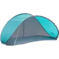 Produktbild: Nature Fellow Pop-Up-Strandmuschel in Türkis - (B)210 x (H)110 x (T)90 cm