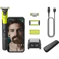 Produktbild: Philips OneBlade 360 Authentische Face&Body Connected Elektrischer Rasierer - Grün