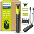 Produktbild: Philips OneBlade 360 Face Body elektrischer Trimmer App Anbindung QP4631/65