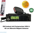 Produktbild: ALBRECHT AE 6491 VOX CT CB FUNK SET & MAGNETANTENNE LKW DIN & FRONTLAUTSPRECHER