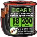 Produktbild: CCA Lautsprecher kabel 1 x 1 mm² 60 Meter Audio Kabel 18 AWG Speaker Cable Hi...