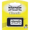 Produktbild: Wilkinson-Sword Rasierklingen Classic, für Rasierhobel, 1-fach Klinge, 10 Stück