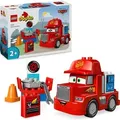Produktbild: LEGO DUPLO | Disney and Pixar’s Cars Mack Truck beim Rennen, Auto-Set mit LKW-Spielzeug für Kleinkinder ab 2 Jahren, Geschenk für 2-Jährige, d... - Bronze