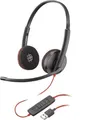 Produktbild: POLY Blackwire C3220 Microsoft Lync USB-A Stereo Computer Headset 209745-22