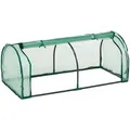Produktbild: Relaxdays Frühbeet, Dunkelgrün, Kunststoff, Metall, 128x50x60 cm, Gartenzubehör, Hochbeete