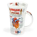 Produktbild: DUNOON Jumbobecher, Tasse Glencoe Organs of Body Organe 500ml Formano