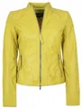 Produktbild: Jilani - Damen Lederjacke Lammnappa gelb