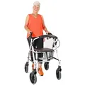 Produktbild: Dietz LIGERO Leichtgewicht-Rollator - Einkaufsrollator mit niedrigem Gewicht von nur 7,8 kg - 56 cm - *TOP PRODUKT ZUM TIEFPREIS* - Silber