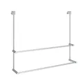 Produktbild: Smedbo SIDELINE Doppelhandtuchhalter aus Messing verchromt DK3102 für Duschwand