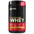 Produktbild: Optimum Nutrition Gold Standard 100% Whey, Proteinpulver, Geschmack Banana Cream, 600g, 20 Portionen