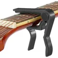 Produktbild: Kapodaster Gitarre Universal Schwarz Akustik E-Gitarre Banjo Ukulele