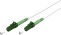 Produktbild: GOOBAY 59586 - Simplex LWL Patchkabel, LC-APC (8°)<>LC-APC (8°),weiß, 3.0 m