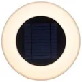 Produktbild: Wally Wandleuchte Round Mit Solarladung. Maße Ø27x5 Cm. Kaltes Led-licht. Hergestellt In Spanien.