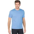 Produktbild: Trigema T-Shirt TRIGEMA T-Shirt aus 100% Baumwolle (1-tlg) blau M (46/48)