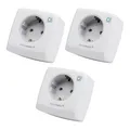 Produktbild: Homematic IP Schalt-Mess-Steckdose Smart Plug HmIP-PSM-2 • 3er Pack