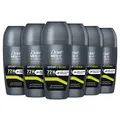 Produktbild: Dove Men+Care Deodorant Roll On Advanced Care Sport Fresh, Deodorant für Herren, Antitranspirant, ohne Alkohol, mit 1/4 Feuchtigkeitscreme, Schutz bis zu 72 Stunden, 6 Stück à 50 ml