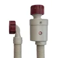 Produktbild: Waschmaschinenschlauch Aquastop, 1,5m / 2m / 2,5m / 3m / 4m / 5m Sicherheitszulaufschlauch mit Wasserstopp – Ersatzschlauch für Waschmaschine & Spülmaschine (4m)