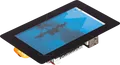 Produktbild: RASPBERRY PI 5TD - Raspberry Pi Shield - Display LCD-Touch, 5'', 720x1280 Pixel