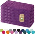 Produktbild: Lavea Handtuch Serie Bali, 30x50cm aus 100% Bio-Baumwolle, nachhaltig, fusselfrei, pflegeleicht, hautfreundlich und saugstark (6-St), einzigartig kuscheliges Frottee Handtuch in Premium-Qualität