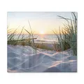 Produktbild: DEQORI Herdabdeckplatte Glas | einteilig 60x52 cm | Motiv Ostsee Sonnenuntergang | Ceranfeld Abdeckplatte für Küche | Herd-Abdeckung universal | Glasplatte & Schneidebrett für Kochplatten