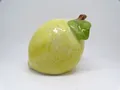 Produktbild: Blumenvase Keramik Gelb Zitronen-Lasur Modern Zeitlos Deko Wohnaccessoire 11 cm