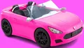 Produktbild: Barbie HBT92 Cabrio Auto Pink mit rollenden Rädern 2-Sitzer Puppenauto 200773