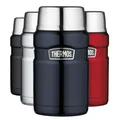 Produktbild: THERMOS Food Container King 0,7 L Thermo Behälter Isolierbehälter Essenbehälter Farbe: Stainless steel mat