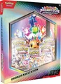 Produktbild: Pokémon-Sammelkartenspiel Ordner-Kollektion Karmesin & Purpur – Prismatische Entwicklungen (Ordner mit 378 Kartenfächern & 5 Boosterpacks)
