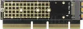 Produktbild: Delock PCI Express x16 (x4 / x8) Card to 1 x NVMe M.2 Key M for Server - Speicher-Controller - 1 Sender/Kanal - M.2 Card - PCIe 3.0 x16 (90303)