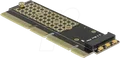Produktbild: DELOCK 90303 - PCI Express x16 (x4/x8) Karte zu 1x NVMe M.2 Key M für Server