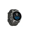 Produktbild: GARMIN Fenix 7S Smartwatch Edelstahl Silikon, 108-182 mm, Graphit
