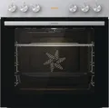 Produktbild: Gorenje Einbauherd-Set CX BC6715E02XK+ECD641BX | 77L Umluft Elektroherd | Glaskeramikkochfeld | Edelstahl | A | Schwarz, A (Spektrum:  bis D)