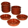 Produktbild: 12er Set Cazuela mit Griffen Ton-Schale Bernd Ø 12cm Größe S Mittelalter Wikinger