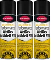 Produktbild: Caramba Performance Weißes Sprühfett PTFE 3x250 ml Spray Schmierfett