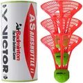 Produktbild: VICTOR Badminton-Bälle AS Airshuttle II, Trainingsball, rot, 3 Stück