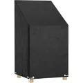 Produktbild: Abdeckung für Gartenstuhl 8 Ösen 65x65x80/120 cm Polyethylen Vidaxl
