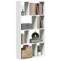 Produktbild: Bücherregal Weiß 60x20x120 Cm Spanplatte