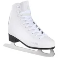 Produktbild: Powerslide Playlife Eiskunstlauf Schlittschuhe Classic White | Knöchelpolster | Damen Schlittschuhe mit rostfreier Kufe | Weiß | 902255