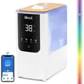 Produktbild: LEVOIT Smart Luftbefeuchter Warm Kalter Nebel max 550 mlh 4 5L - Luftbefeuchter bis 40 ;Intelligente Technologie