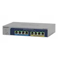 Produktbild: NETGEAR MS108EUP 8 Port 2.5 gbit Switch | Multi-Gigabit LAN PoE Switch (Managed Netzwerk Switch Ultra60 PoE++, 230W PoE Budget mit 4 PoE+/++ Ports, lüfterlos, WiFi-6 Access Point Konnektivität)