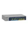 Produktbild: Netgear Plus MS108EUP Switch managed 4 x 100/1000/2.5G PoE++ + 4 x 100/1000/2.5G PoE+ Desktop wandmontierbar PoE++ 230 W (MS108EUP-100EUS)