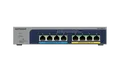 Produktbild: NETGEAR Plus MS108EUP - Switch - managed - 4 x 100/1000/2,5G (PoE++) + 4 x 100/1000/2,5G (PoE+) - Desktop, wandmontierbar - PoE++ (230 W) (MS108EUP-100EUS)