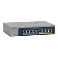 Produktbild: Netgear Switch Plus Ultra60-PoE++, MS108EUP-100EUS, 8-port, 2,5 Gbit/s, 4xPoE+, 4xPoE++, managed