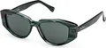 Produktbild: MaxMara MM0161 96N green horn 52/14/140 Damen Sonnenbrillen