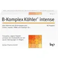 Produktbild: B-Komplex Köhler intense Kapseln schützt die Inhaltsstoffe vor den sauren Bedingungen im Magen, 90 St. Kapseln