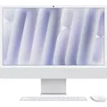 Produktbild: Apple iMac 24 Retina 4.5K (M4, 2024) 61 cm (24 Zoll) Silber 16 GB RAM 512 GB SSD