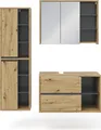 Produktbild: Badmöbel-Set Vicco Viola Artisan-Eiche 3 Teile, Model 34044